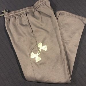 Under Armour Gray Joggers (YXL)
